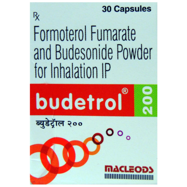 BUDETROL 200 MG ROTACAP 30S