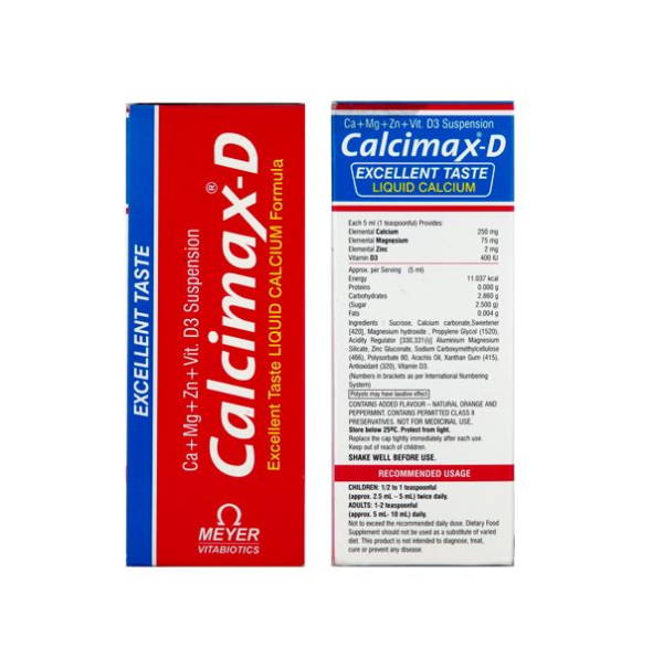 CALCIMAX D SYP 200 ML