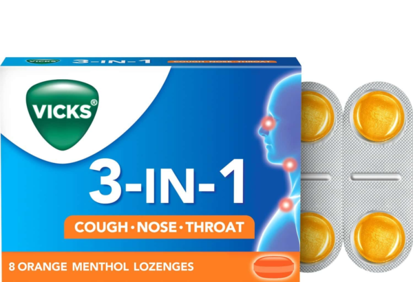 VICKS 3 IN 1 ORNG 100S