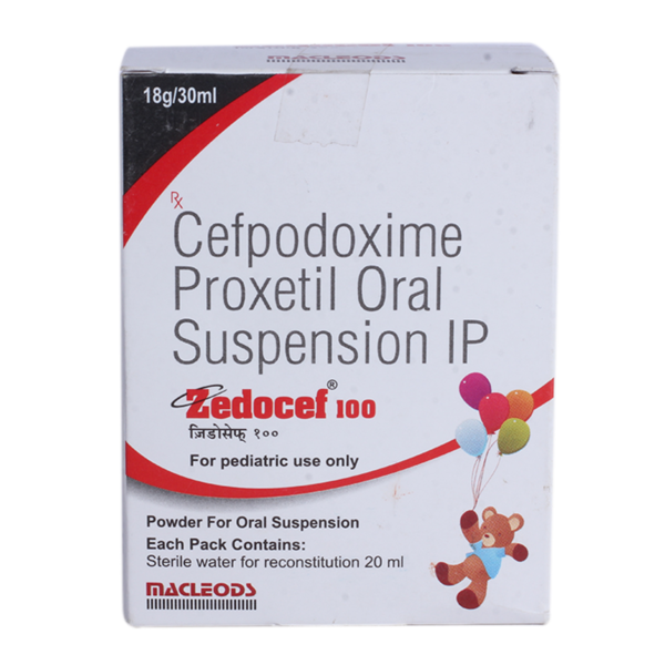 ZEDOCEF 100MG DRY SYP 30ML