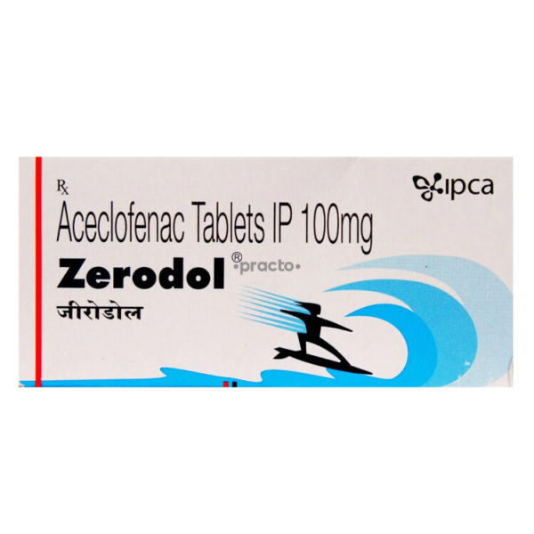 ZERODOL-100MG TAB 10S