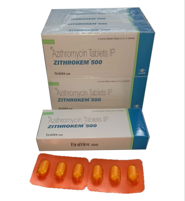 ZITHROKEM 500 TAB 3S